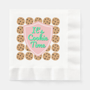 Serviette En Papier C'est l'heure des biscuits Troop Beverly Hills