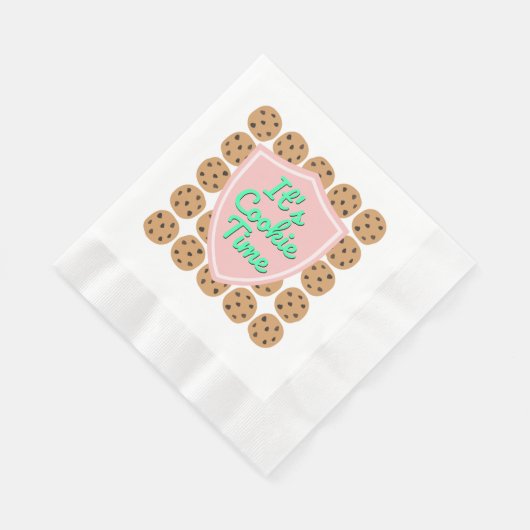 Serviette En Papier C'est l'heure du cookie Troop Beverly Hills (Coin)