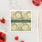 Serviette En Papier C'est l'heure du vin Cocktail (En situation)