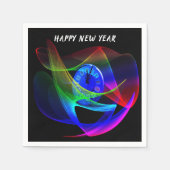 Serviette En Papier C'est l'heure d'une fête de la Saint-Sylvestre (Devant)