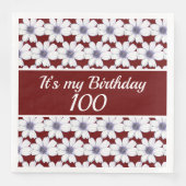 Serviette En Papier C'est mon anniversaire fête d'anniversaire (Devant)