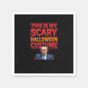 Serviette En Papier C'Est Mon Costume D'Halloween Scandaleux Classique