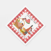 Serviette En Papier C'est Picnic Time Paper Napkin (Coin)