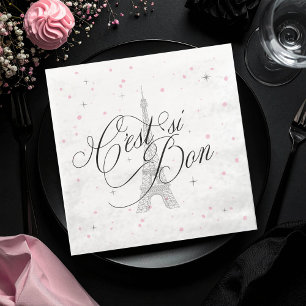 Serviette En Papier C'est si Bon Parisian Sweet 16 ID1162