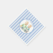 Serviette En Papier C'est Twins ! Baby shower jumeaux garçon mignon (Coin)