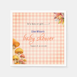 Serviette En Papier C'est un baby shower de conte de fées garçon ou fi