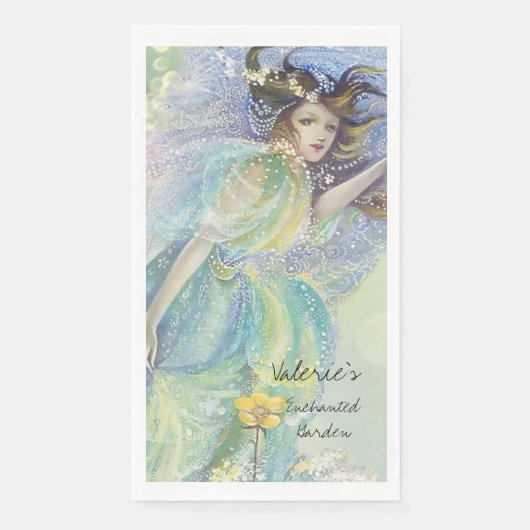 Serviette En Papier C'est un endroit heureux pour les fées (Devant)