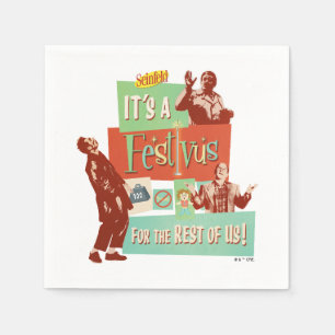 Serviette En Papier C'est un Festivus pour le reste d'entre nous