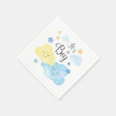 Serviette En Papier C'est un garçon (Coin)