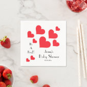 Serviette En Papier C'est un garçon ! ! ! - Baby shower personnalisé d (En situation)