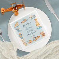 C'est un garçon en bois | Baby shower de jouets en