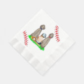 Serviette En Papier C'est un garçon, le Baby shower du garçon à thème  (Coin)