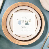 Serviette En Papier C'est un garçon Vêtements simples Baby shower d'aq