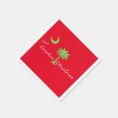 Serviette En Papier C'est un Noël de Caroline du Sud Fête de Caroline (Coin)