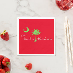 Serviette En Papier C'est un Noël en Caroline du Sud