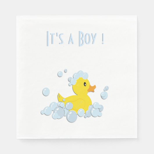 Serviette En Papier C'est un petit canard (Devant)
