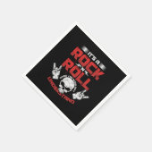 Serviette En Papier C'Est Un Rock N Roll Chose Rock Musique Basse Guit (Coin)
