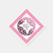 Serviette En Papier C'est une fille (Coin)