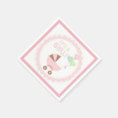 Serviette En Papier C'est une fille (Coin)