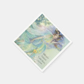 Serviette En Papier C'est une mariée féerique (Coin)