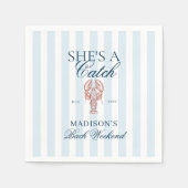 Serviette En Papier C'est une prise de bec Bachelorette (Devant)