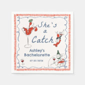 Serviette En Papier C'est une serviette Bachelorette (Devant)