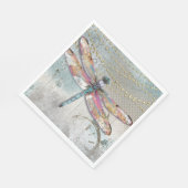 Serviette En Papier C'Est Votre Temps Dragonfly Napkin (Coin)