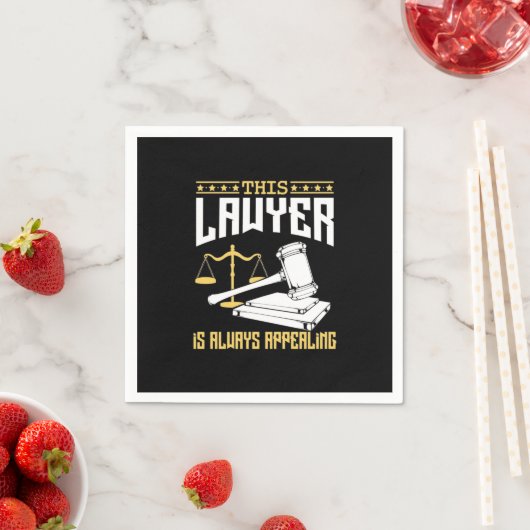 Serviette En Papier Cet Avocat Est Toujours Attirant (En situation)