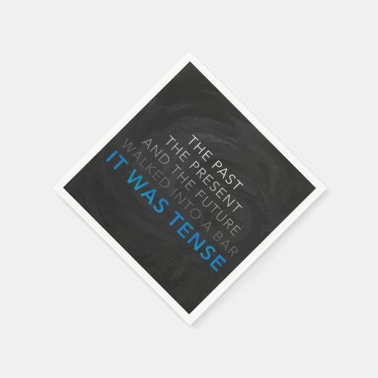 Serviette En Papier C'Était Tense (Coin)