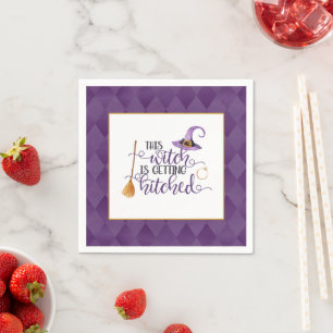 Serviette En Papier Cette sorcière se fait hisser la serviette