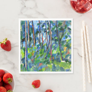 Serviette En Papier Cezanne - Dans les bois