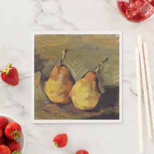 Serviette En Papier Cezanne - Deux poires