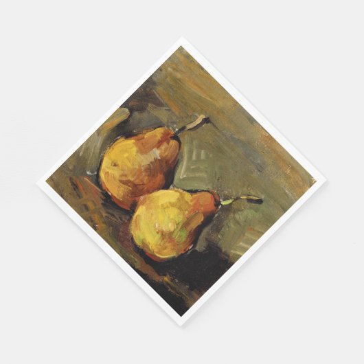 Serviette En Papier Cezanne - Deux poires (Coin)