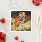 Serviette En Papier Cezanne - La vie morte avec l'artisanat italien (En situation)