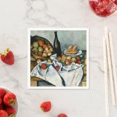 Serviette En Papier Cezanne - Panier de pommes (En situation)