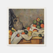 Serviette En Papier Cezanne - Rideau, Jug et Fruit, (Devant)