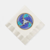 Serviette En Papier Chai Art Nouveau Mosaic (Coin)
