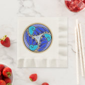 Serviette En Papier Chai Art Nouveau Mosaic (En situation)
