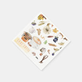 Serviette En Papier Chai Latte | Action de grâces (Coin)