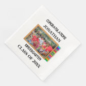 Serviette En Papier Chalet de jardin d'enfants personnalisé (Coin)