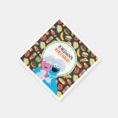 Serviette En Papier Chalet Monster Cookie Foodie Camion (Coin)