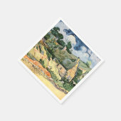 Serviette En Papier Chalets à Cordevill Vincent van Gogh (Coin)