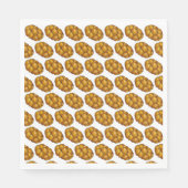 Serviette En Papier Challah Braided Jewish Bakery Pain Loaf Hanoukka (Devant)