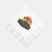 Serviette En Papier Challenger (Coin)