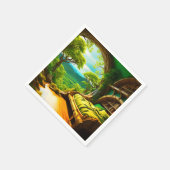 Serviette En Papier Chambre Ai (Coin)