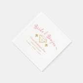 Serviette En Papier Chambre Boujee Diamond Bachelorette (Coin)