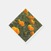 Serviette En Papier Champ de coquelicots (Coin)