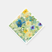 Serviette En Papier Champ de fleurs (Coin)
