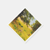 Serviette En Papier Champ d'été de Gysinge  (Coin)