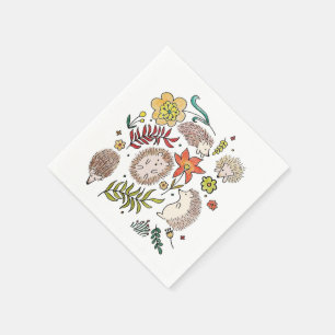 Serviette En Papier Champ Hérisson